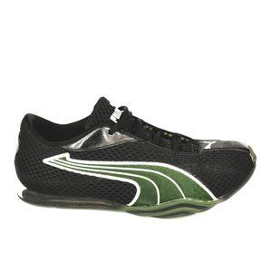Puma Cell Women's Size 9 Black & Green Lightweight Athletic Shoes